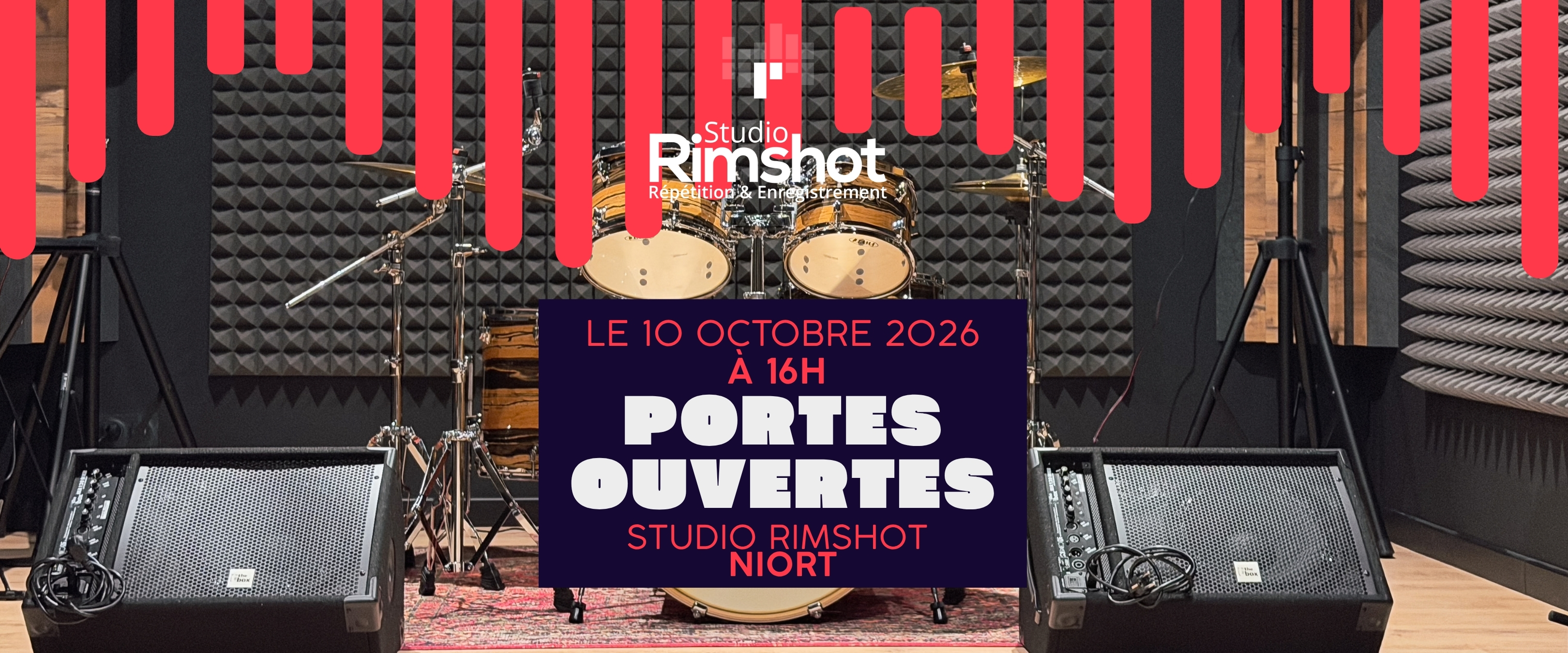 Portes ouvertes studio rimshot niort 10 octobre 2026 à 16h00