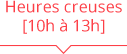 tarifs heure creuse