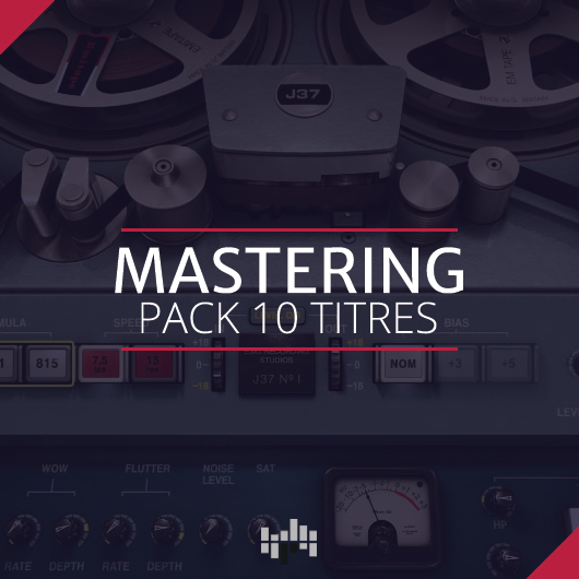 Mastering pack 10 titres