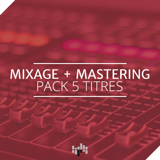 Mixage + mastering pack 5 titres