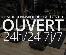 studio rimshot Chartres répétition et enregistrement