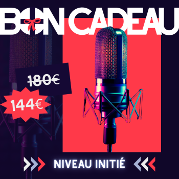 Bon cadeau studio d'enregistrement