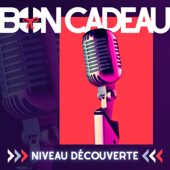 Bon cadeau studio d'enregistrement