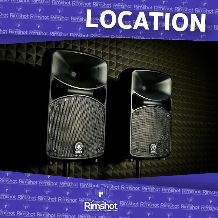 Location Yamaha Stagepas 600BT + pieds Toulouse