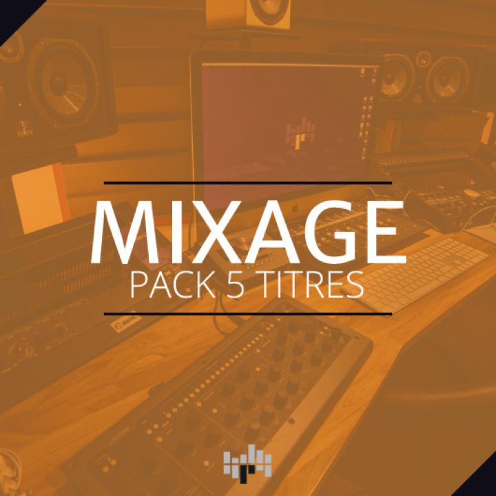 mixage en ligne pack 5 titres