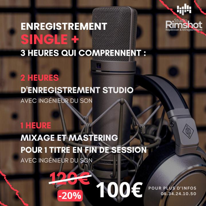 pack enregistrement studio Toulouse