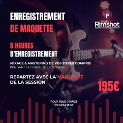 studio rimshot enregistrement et répétition