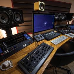 régie studio de mixage