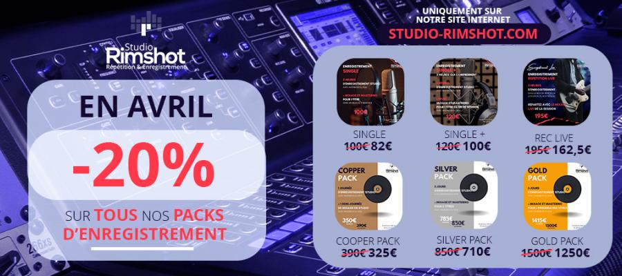 pack enregistrement studio